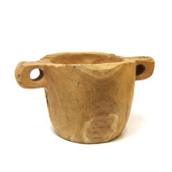 Misa Wazon z Uszami drewno egzotyczne